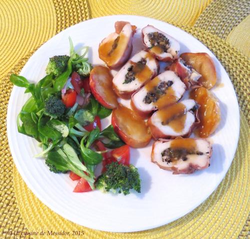 Poitrines De Poulet Farcies Au Beurre De Champignons De Messidor Passion Recettes