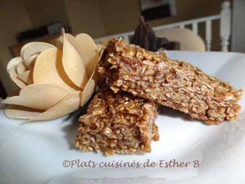 Barres choco-gruau de Esther B | Photo de Estherb