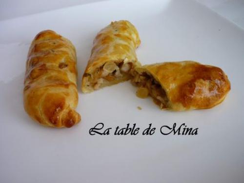 Bâtonnets de volaille, pignons et raisins de Mamina13 | Photo de Mamina13