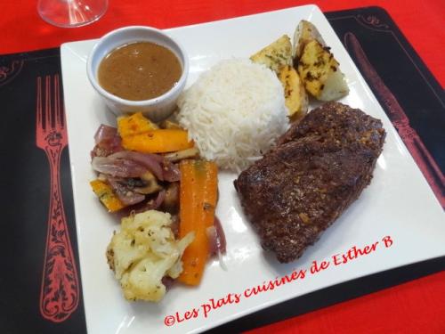 Bavette aux épices de montréal de Esther B | Photo de Estherb