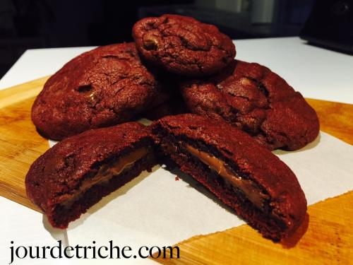 Biscuit red velvet et nutella de Jour De Triche | Photo de Jour de triche