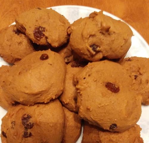 Biscuits à la mélasse et raisins