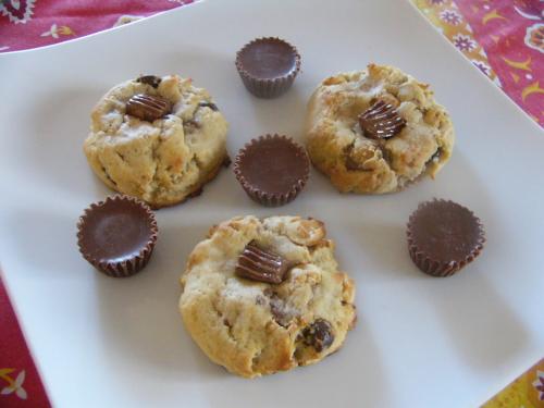 Biscuits au beurre d'arachides et au chocolat