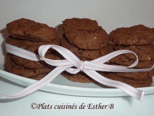 Biscuits au chocolat et fromage en crème de Esther B | Photo de Estherb