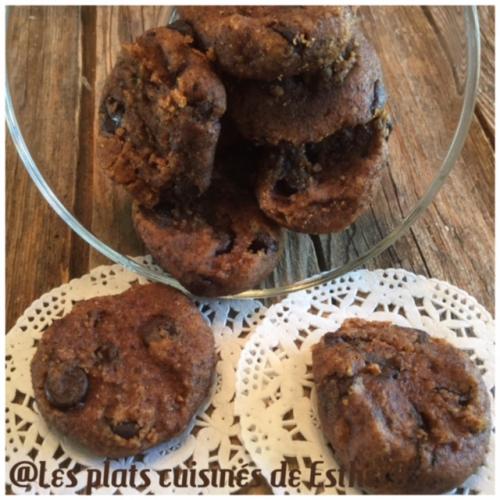 Biscuits aux pépites de chocolat (sans culpabilité) de Esther B | Photo de Estherb