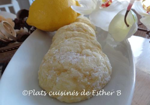 Biscuits craquelés au citron et à la noix de coco de Esther B | Photo de Estherb