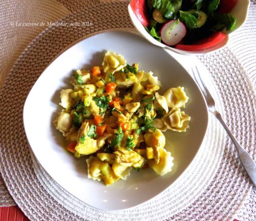 Blanquette de saumon au lait de coco de Messidor | Photo de Messidor