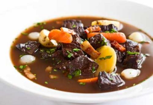 Boeuf bourguignon pour mijoteuse