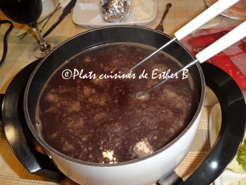 Bouillon fondue chinoise de Esther B | Photo de Estherb