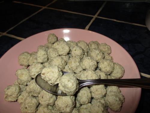 Boulettes à soupe au parmesan de Corralou