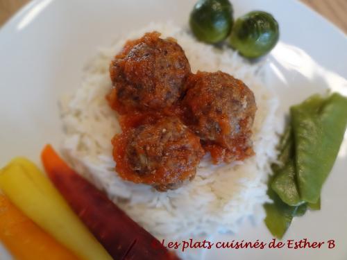 Boulettes de boeuf aux pommes de Esther B | Photo de Estherb