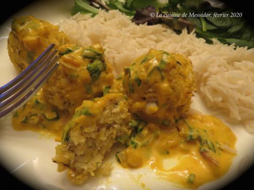 Boulettes de poisson au coco + de Messidor | Photo de Messidor