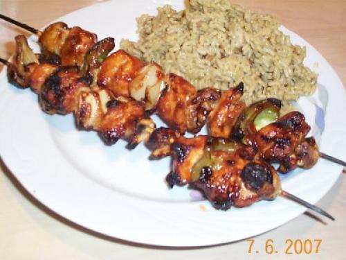 Brochettes de poulet à l'érable pour le bbq de Smarties | Photo de Mireille