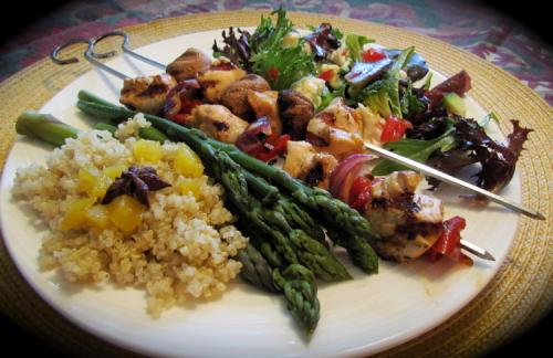 Brochettes de poulet vite prêtes de Messidor | Photo de Messidor