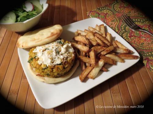 Burgers de saumon frais à l'indienne + de Messidor | Photo de Messidor