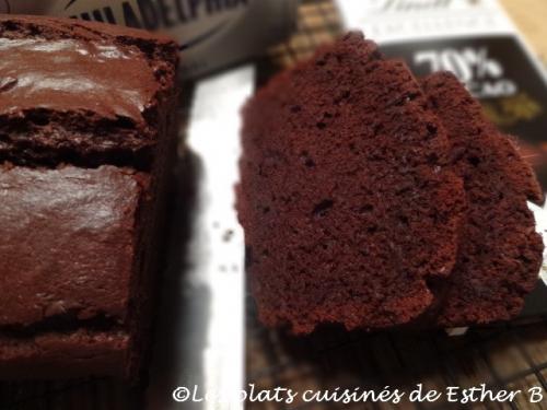 Cake ultra fondant chocolat et fromage philadelphia de Esther B | Photo de Estherb