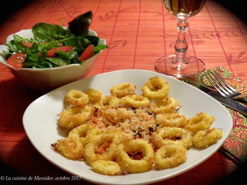 Calmars craquants sans friture + de Messidor | Photo de Messidor