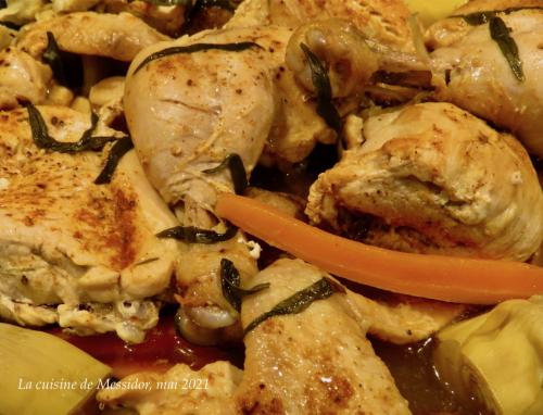 Casserole de poulet à l'estragon + de Messidor | Photo de Messidor