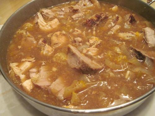 Casserolle de porc et poulet aux clémentines de Corralou | Photo de Corralou