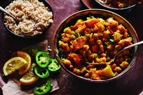 Chana masala aux pommes de terre de Edition Nouvelles | Photo de Edition nouvelles