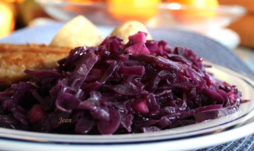 Chou rouge aux pommes de Nell | Photo de Nell