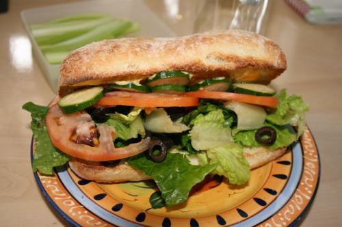 Ciabatta végétarien de Mireille | Photo de Mireille