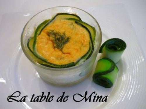 Clafoutis en fleurs de courgettes au saumon fumé de Mamina13 | Photo de Mamina13