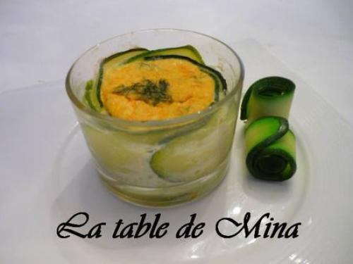 Clafoutis en fleurs de courgettes au saumon fumé de Mamina13 | Photo de Mamina13