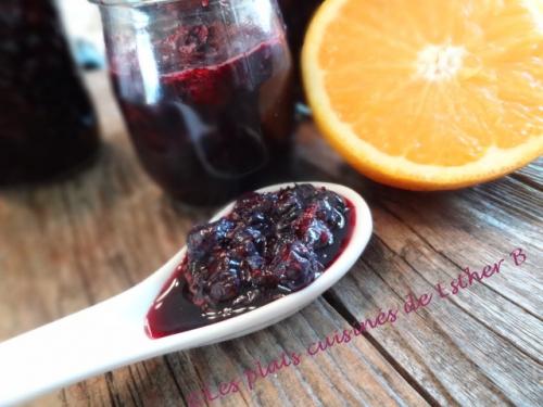 Confiture aux bleuets et à l'orange de Esther B | Photo de Estherb