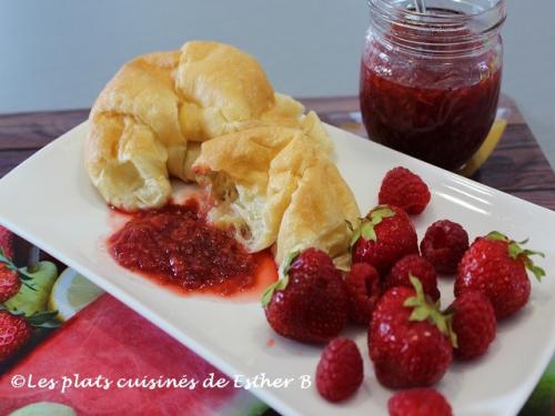 Confiture de fraises et de framboises à l'érable de Esther B | Photo de Estherb