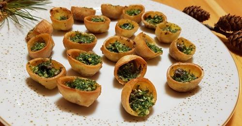 Coquilles d'escargots de Cyrille La Cuisine | Photo de Louise b.