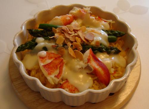 Coquilles de homard au lait de coco de Messidor | Photo de Messidor