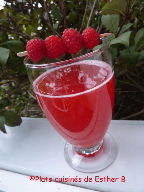 Cordial aux framboises de Esther B | Photo de Estherb