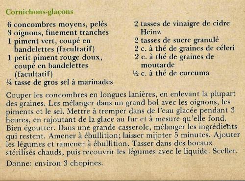 Cornichons-glaçons de Heinz | Photo de PassionRecettes