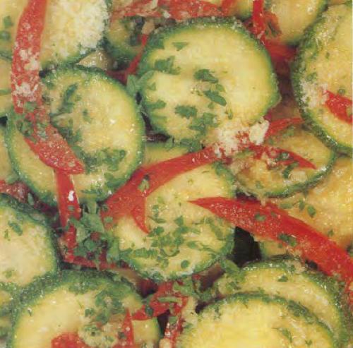 Courgettes au parmesan de Qu'est-Ce Qu'on Mange | Photo de PassionRecettes