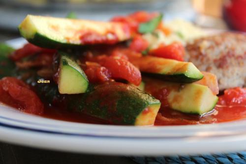 Courgettes et tomates express de Nell | Photo de Nell