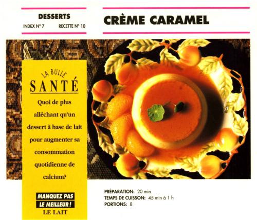 Crème caramel de Bon Appétit | Photo de PassionRecettes