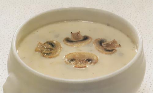 Crème de champignons de Qu'est-Ce Qu'on Mange | Photo de PassionRecettes