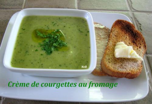 Crème de courgettes au fromage de Nell | Photo de Nell