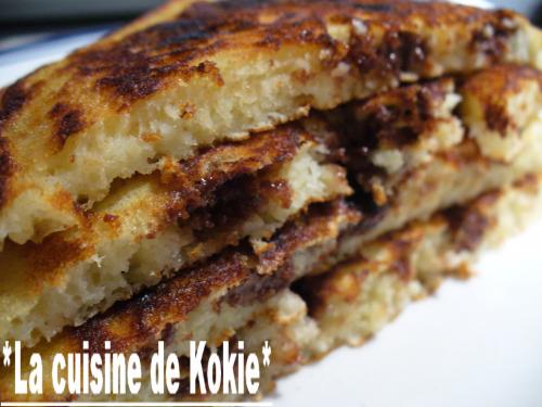 Crêpes aux brisures de chocolat de Kokie | Photo de Kokie