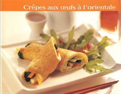 Crêpes aux oeufs à l'orientale | Photo de PassionRecettes