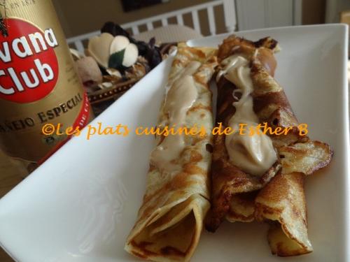 Crêpes fines à la vanille et rhum brun de Esther B | Photo de Estherb