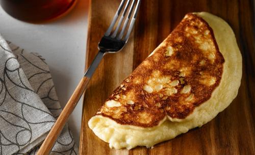 Crêpes soufflées au cheddar et à l'érable de Josie-Lyne | Photo de Josie-lyne