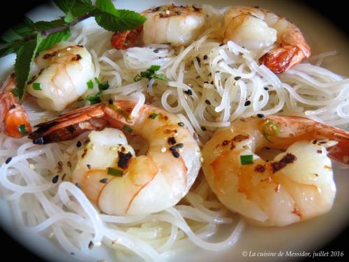 Crevettes à la japonaise, sauce ponzu de Messidor | Photo de Messidor