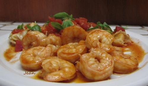 Crevettes au vermouth de Nell | Photo de Nell