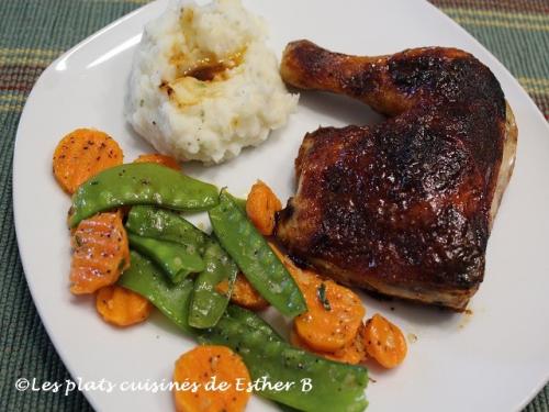 Cuisses de poulet à la moutarde, au miel et au thym de Estherb | Photo de Estherb