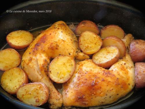 Cuisses de poulet au citron et aux herbes+ de Messidor | Photo de Messidor