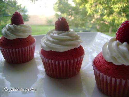 ~cupcakes red velvet glacés au fromage à la crème~ de Choupy40 | Photo de Choupy40