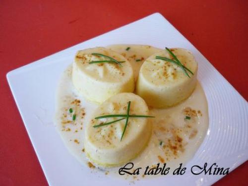 Darioles de saint-jacques sauce au beurre blanc de Mamina13 | Photo de Mamina13