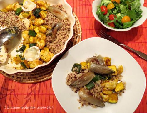 Délice de légumes grillés au quinoa + de Messidor | Photo de Messidor